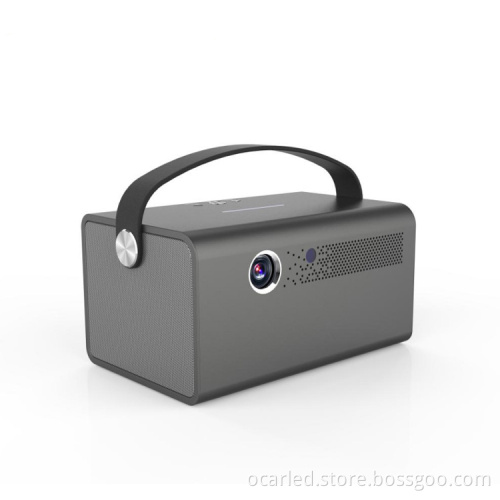 Android 9.0 Smart Mini Projector with Auto Focus and Dual-Band WiFi